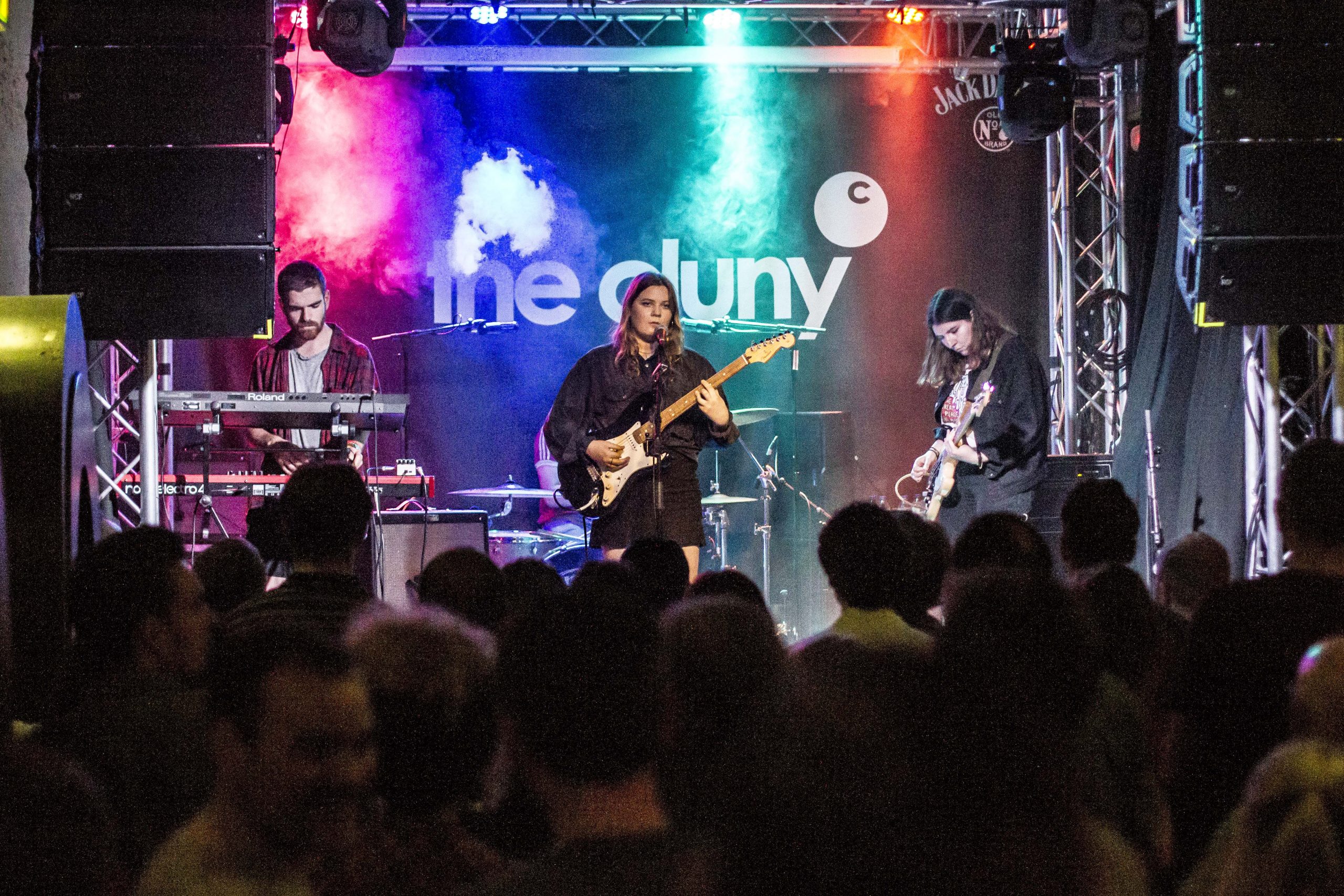 Brooke Bentham performing at the cluny at the Tipping Point Live 2019 music festival